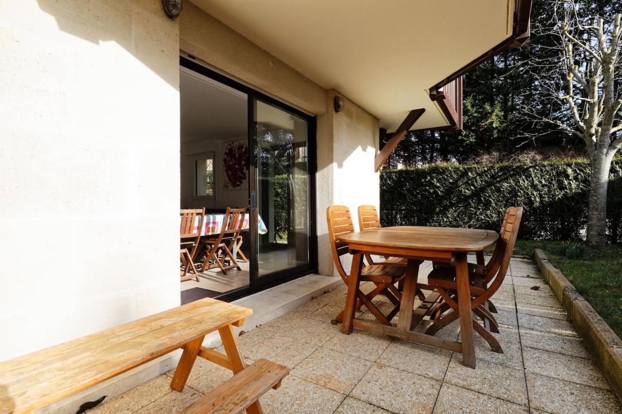 Charmant 3 Pieces Avec Jardin A 5Mn De La Plage Deauville Exterior photo